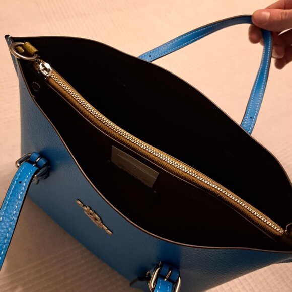 Coach Blue Tote Bag - Picture 5 of 5